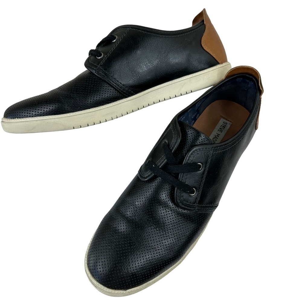 Steve Madden Haunt Sneaker Shoes, Black, size 11.5